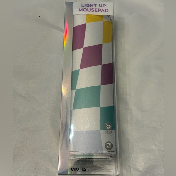 NWT LED Light Up Mouse Pad, 2 Patterns Available - Picture 5 of 5